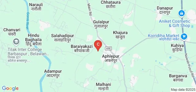 Swargiya Nooruddin Khan Girls Post Graduate College, Jaunpur Map