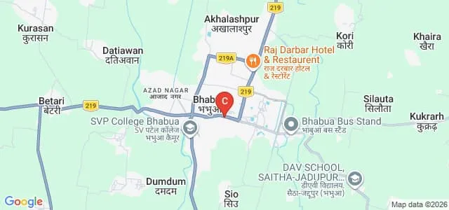 Shaheed Sanjay Singh Mahila College, Bhabua Map