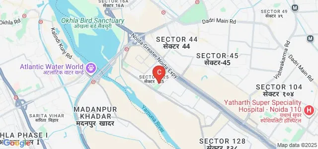 Amity Global Business School, Noida Map
