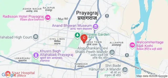 Moti Lal Nehru Medical College, Allahabad Map