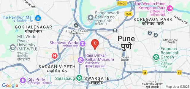 Tilak Ayurved Mahavidyalaya, Pune Map