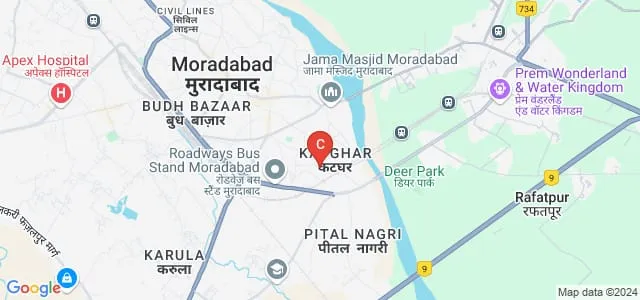 Shree Satya Institute of Management, Moradabad Map