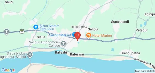 Shree Jagannath College of Nursing, Cuttack Map