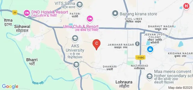 Christukula Mission Women's English Medium College, Satna Map