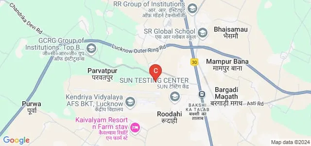 AKS Management College, Lucknow Map