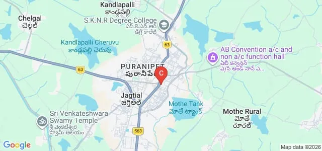 SKLN Rao College of Education, Jagtial Map