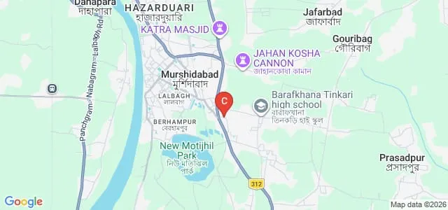 Chhaya Ghosh Mahila B Ed College, Lalbag Map