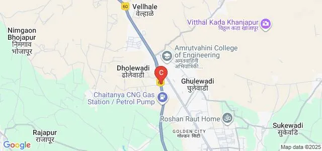 Amrutvahini Institute of Pharmacy, Sangamner Map