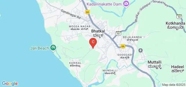 Shree Guru Sudhindra Degree College, Bhatkal Map