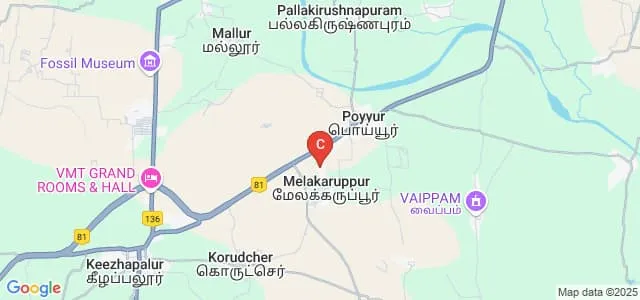 Ariyalur Engineering College, Ariyalur Map
