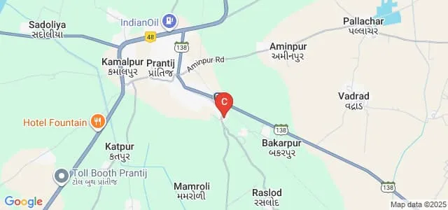 Chitrini Nursing College for Women, Sabarkantha Map