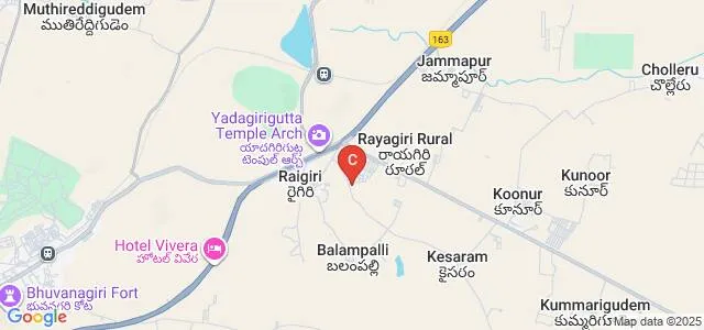 Unity PG College, Nalgonda Map