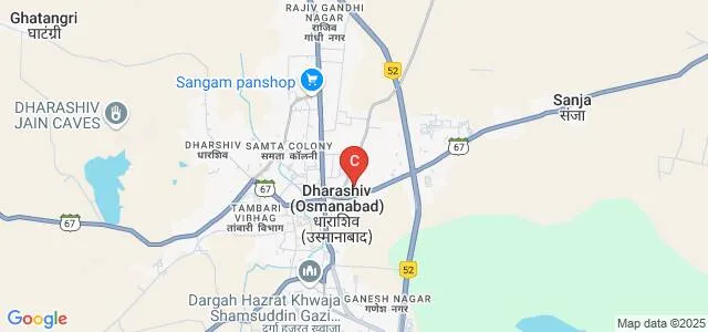 Venkatesh Mahajan Senior College, Osmanabad Map