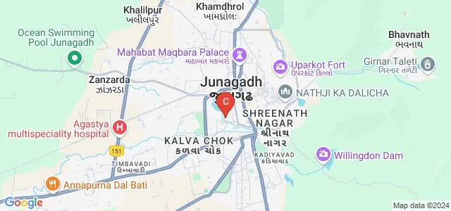 JKM Institute of BCA and PGDCA, Junagadh Map