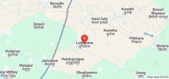 Atmaram Sanskrit Mahavidyalaya, Etawah Map