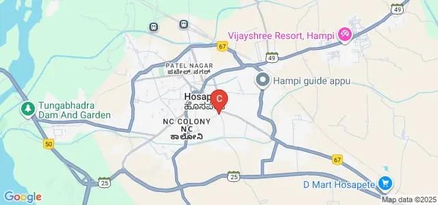 Government Tool Room and Training Centre, Hospet Map