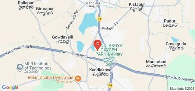 CMR Institute of Technology, Hyderabad Map