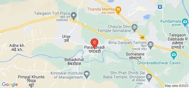 Indira College of Management Studies, Pune Map