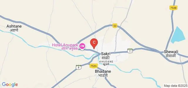 Smt Vimalbai Uttamrao Patil Arts and Late Dr Bhaskar Sadashiv Desale Science College, Dhule Map