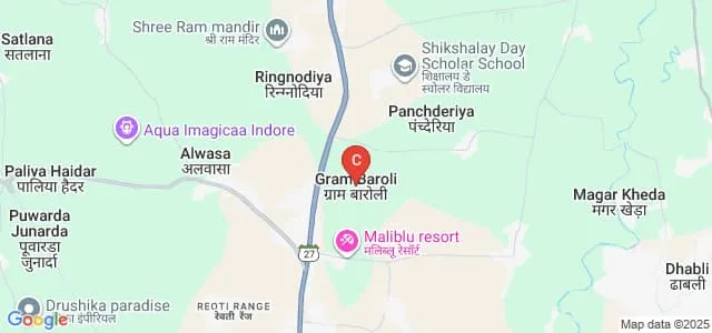 CH Institute of Management and Commerce, Indore Map