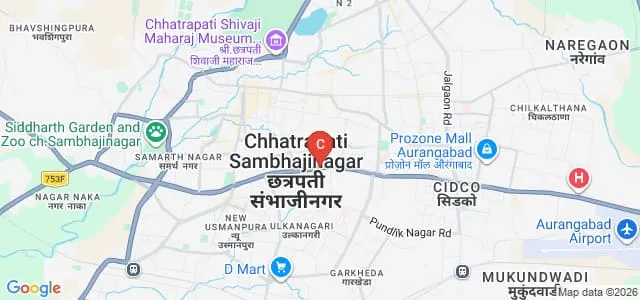 DSR College of Education, Aurangabad Map