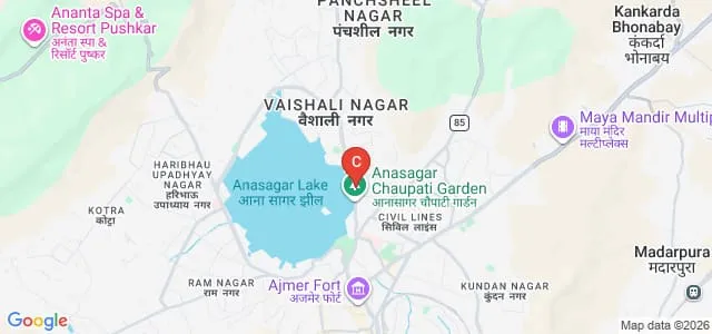 Star Infotech College, Ajmer Map