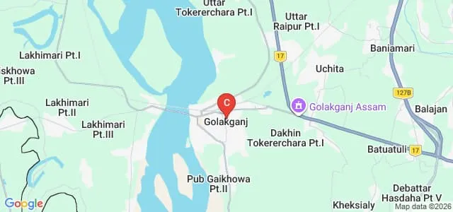 District Institute of Education and Training, Dhubri Map
