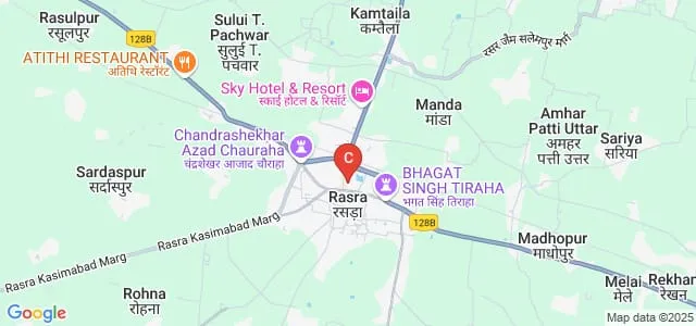Smt Fulehra Smarak Mahila Mahavidyalaya, Ballia Map