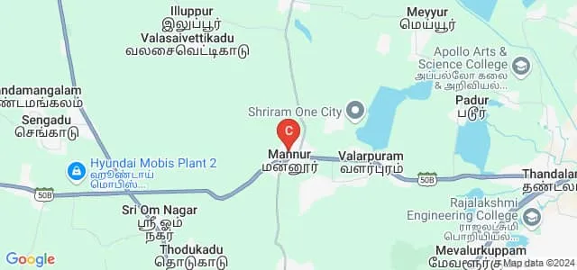 Kalsar College of Engineering, Sriperumbudur Map