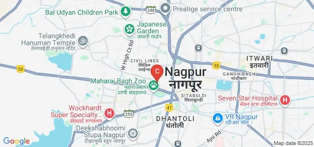Institute of Science, Nagpur Map