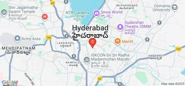 St Joseph's Degree College, Hyderabad Map