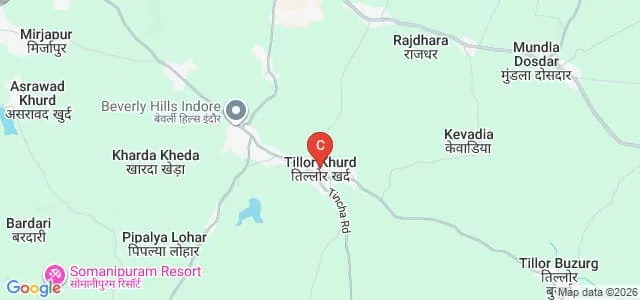 Shivajirao Kadam Institute of Pharmaceutical Education and Research, Indore Map