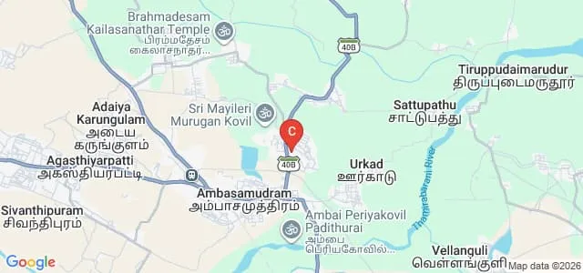 Ambai Arts College, Tirunelveli Map