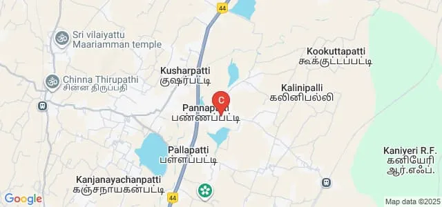 Sri Krishna Institute of Nursing Education and Research, Salem Map