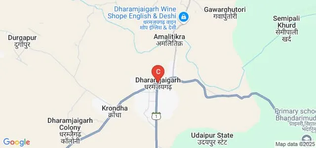 Om Maya Sundaram College, Raigarh Map