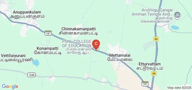 PSNL College of Education, Virudhunagar Map