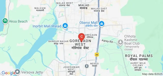 Lords Universal College, Mumbai Map
