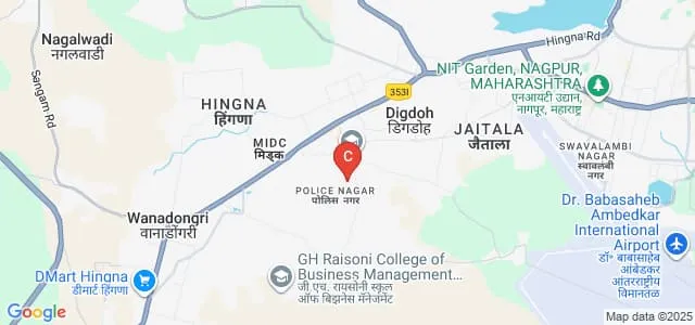 Ranjeet Deshmukh Dental College and Research Centre, Nagpur Map