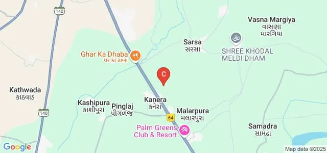 Dalia Ayurved College and Hospital, Kanera Map
