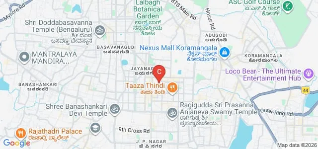 BES College of Education, Bangalore Map
