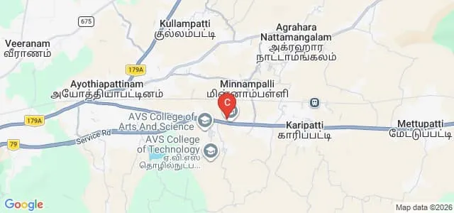 Mahendra College of Engineering, Salem Map