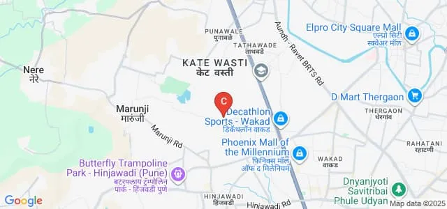 Akemi Business School, Pune Map