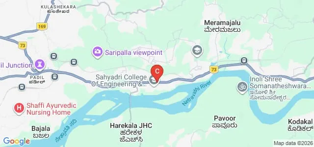 Sahyadri College of Engineering and Management, Mangalore Map