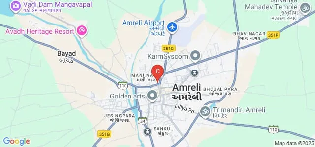 Shri DM Patel College of Physiotherapy, Amreli Map