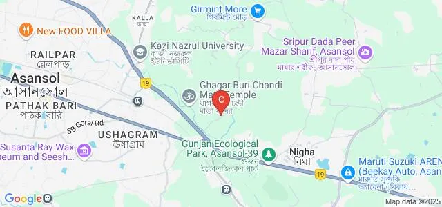 Asansol Institute of Engineering and Management, Asansol Map