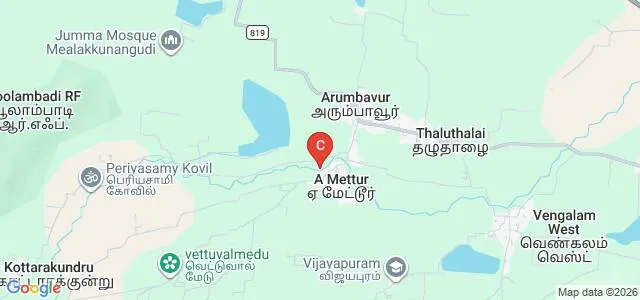 Swami Vivekananda College of Education, Perambalur Map