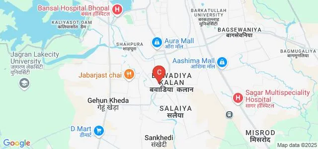 Extol College, Bhopal Map