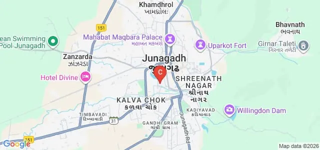 Shree Saurashtra Education Trust BBA and BCA College, Junagadh Map