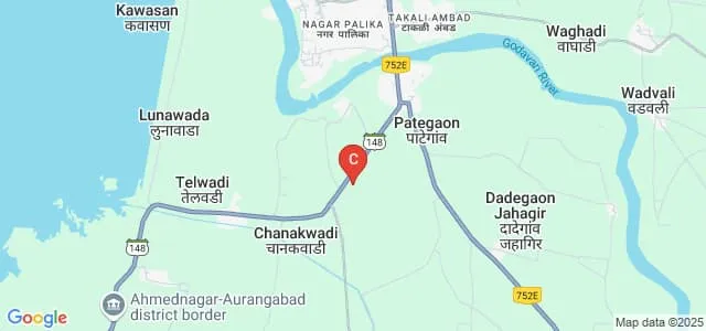 Kai Digambar Bhanudas Lolge Ayurvedic College, Aurangabad Map