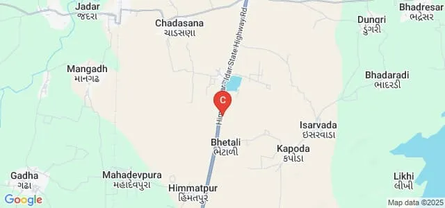 Divya Chetna College of Education, Himmatnagar Map